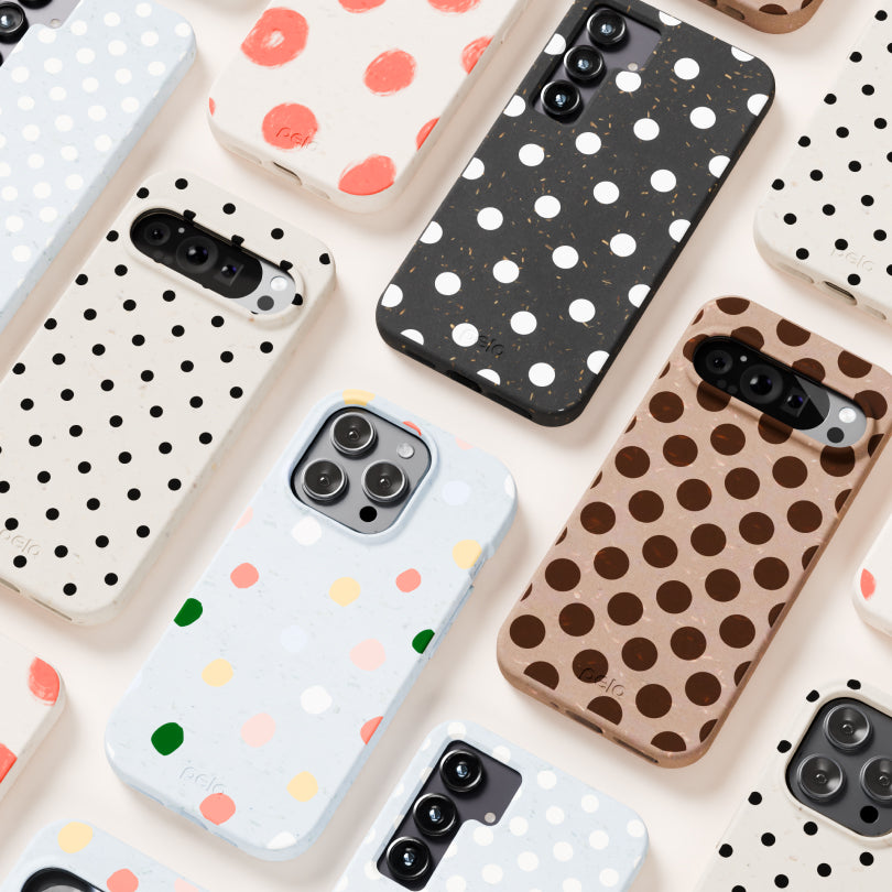 Powder Blue Rainbow Dots iPhone 12 Pro Max Case - image 6