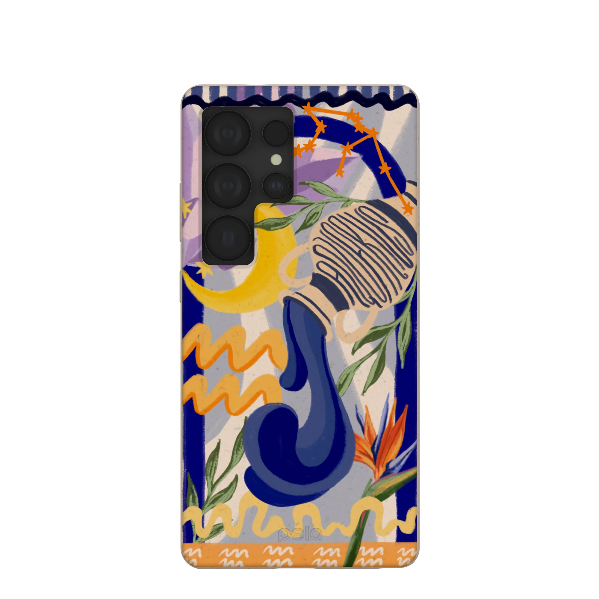 Seashell Aquarius Water Samsung Galaxy S25 Ultra Case