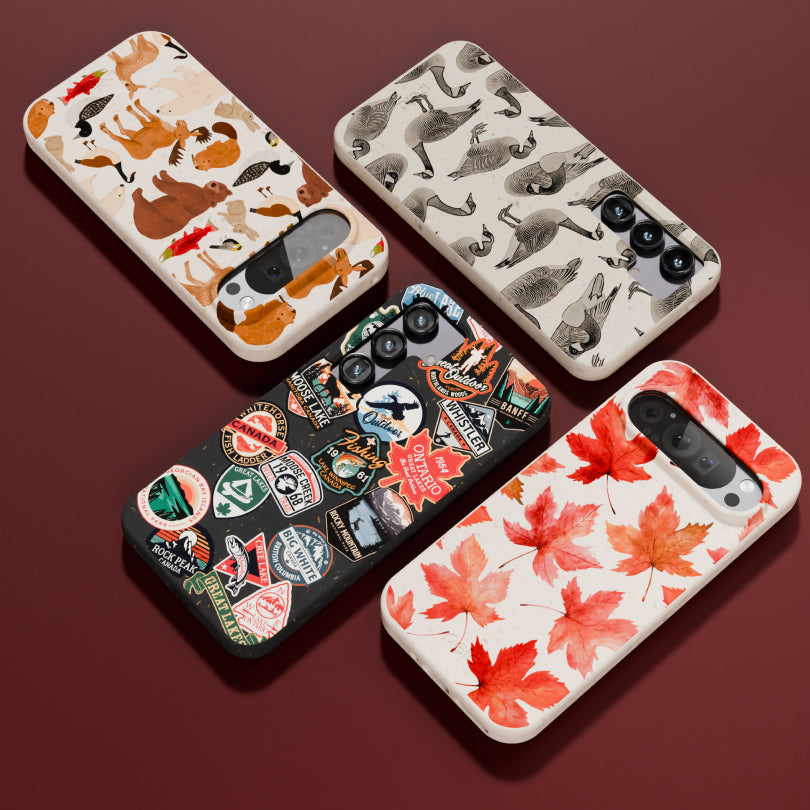 Coque pour iPhone 17 Pro Max avec drapeau canadien et coquillages - image 3