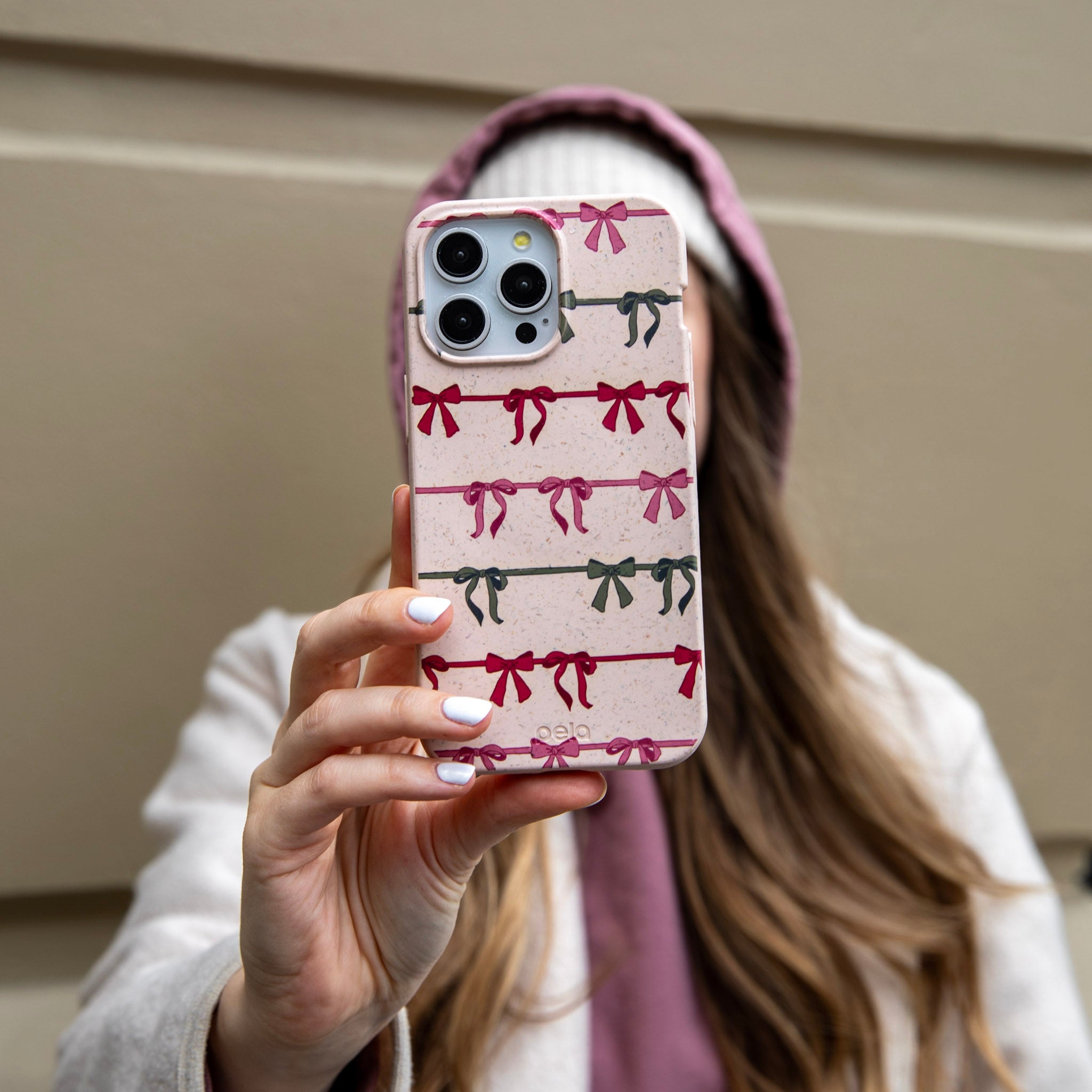 Coque pour iPhone 17 Pro Max avec nœuds de vacances en coquillage - image 2