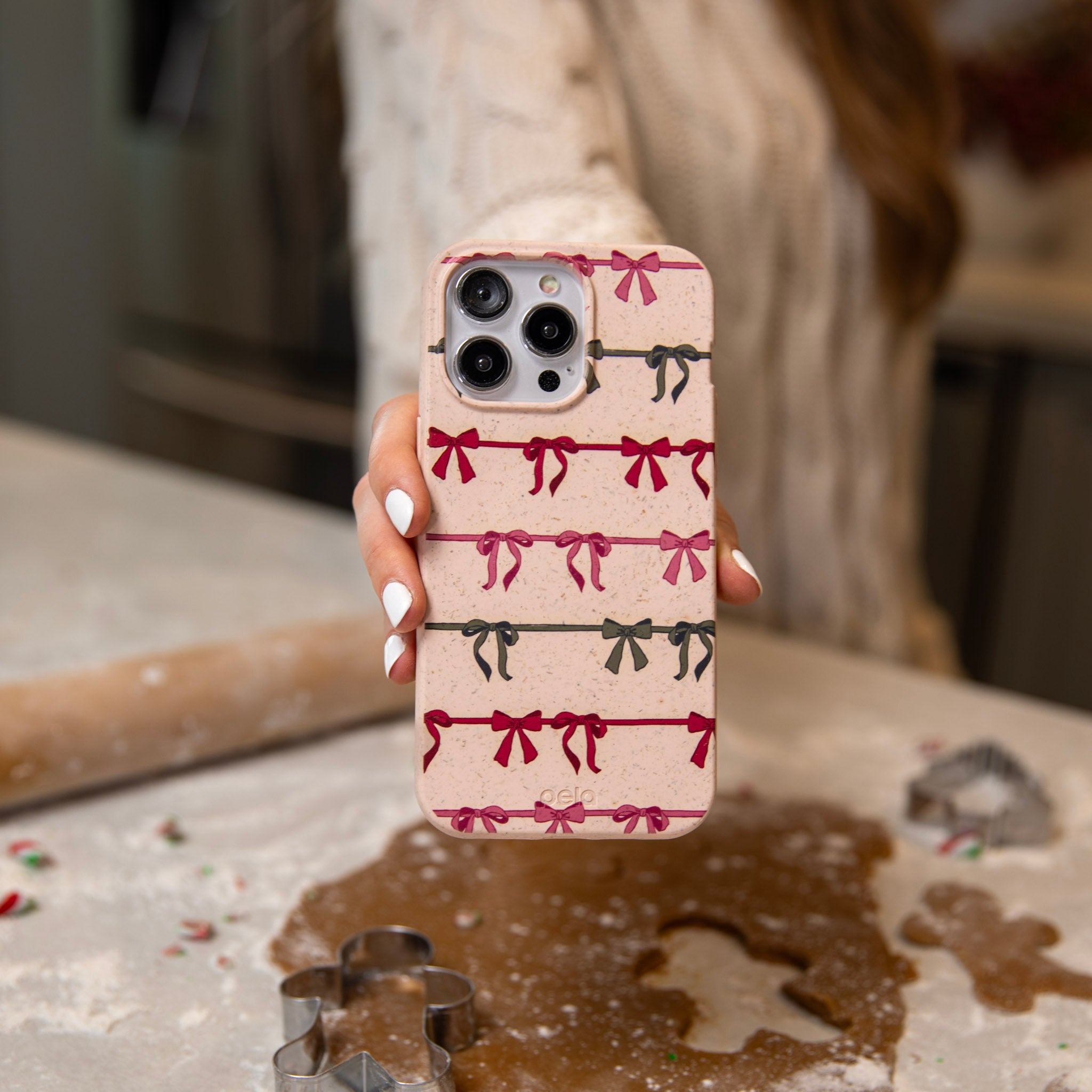 Coque pour iPhone 17 Pro Max avec nœuds de vacances en coquillage - image 4