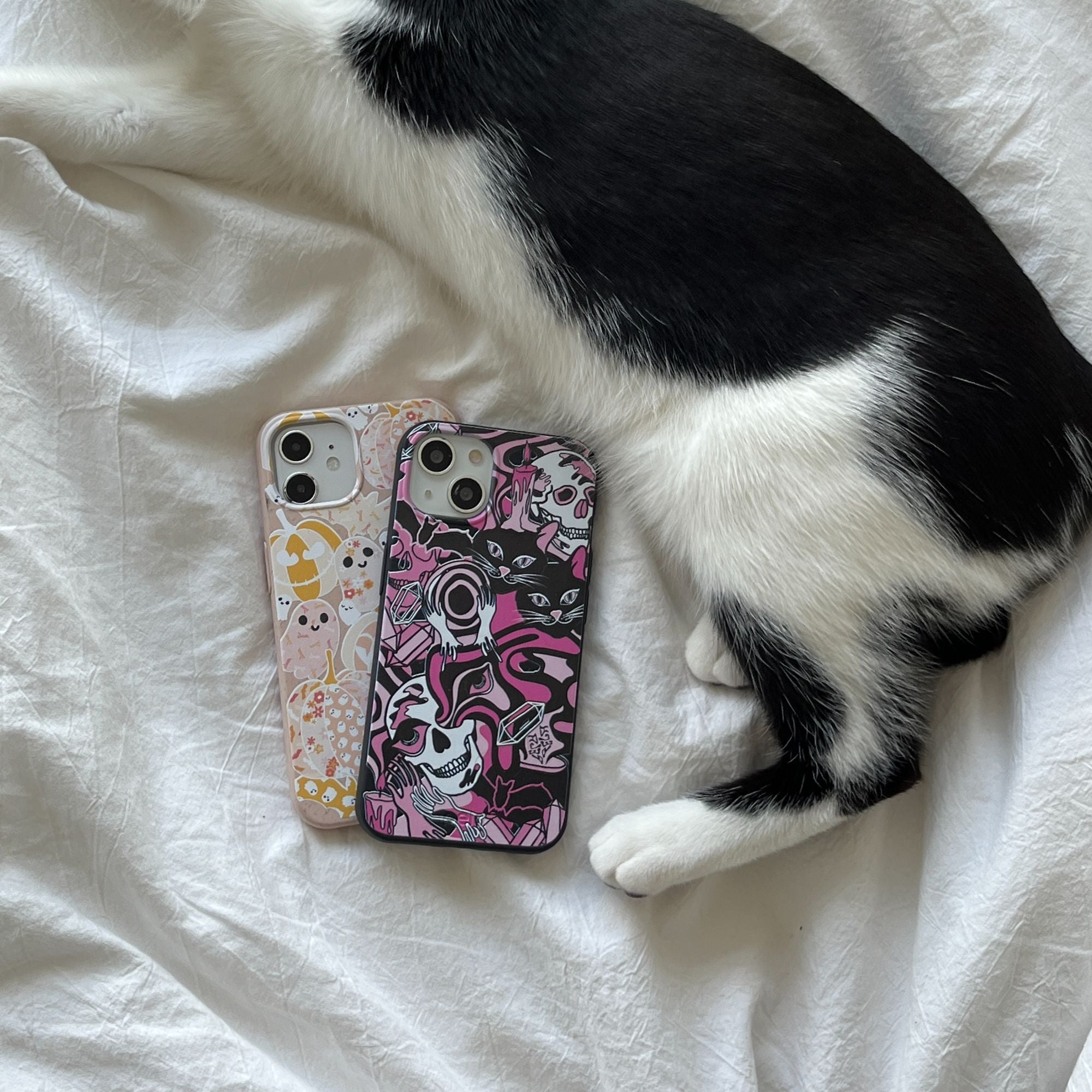 Coque noire Spellbound Ghouls pour iPhone 12 Mini - image 8