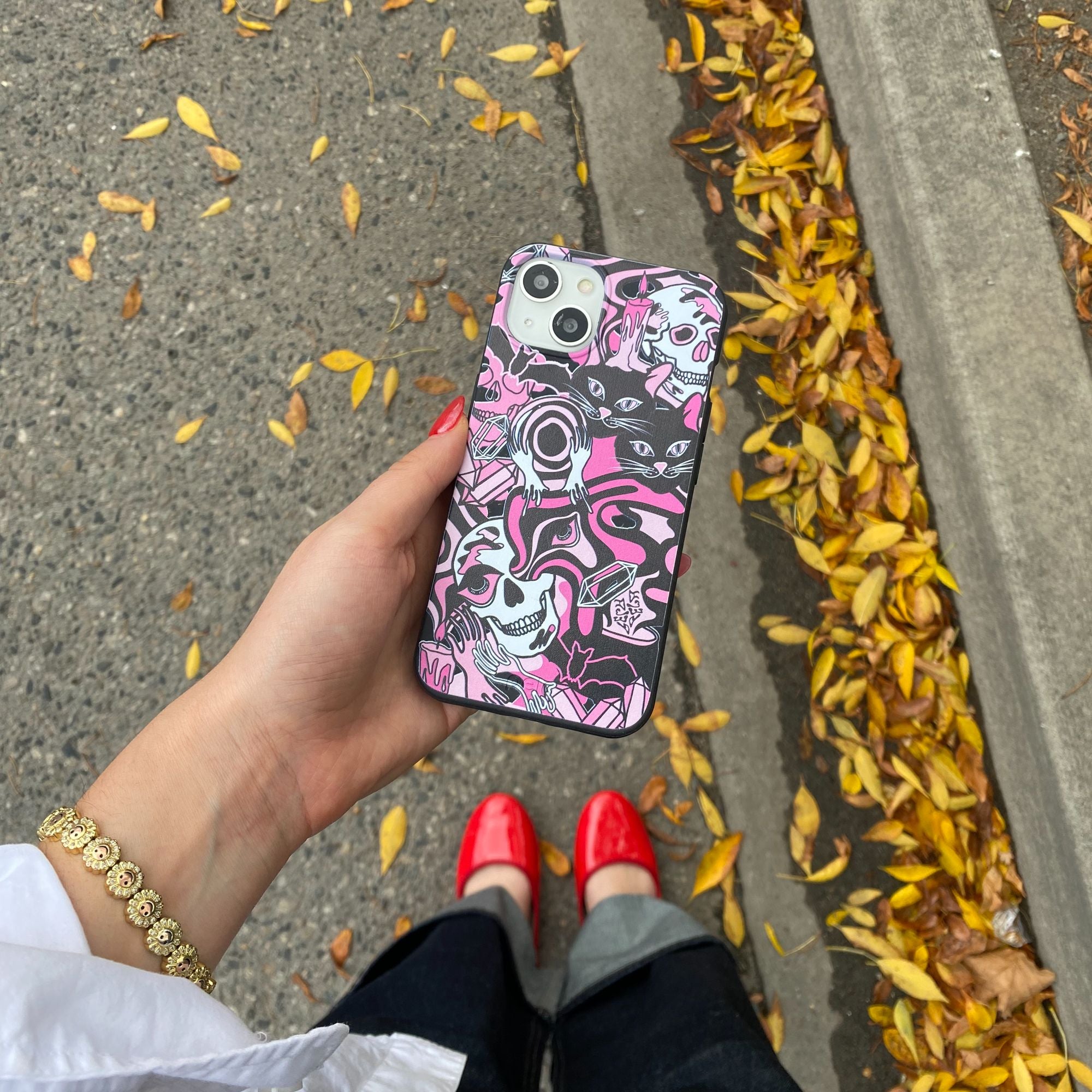 Coque noire Spellbound Ghouls pour iPhone 12 Mini - image 4