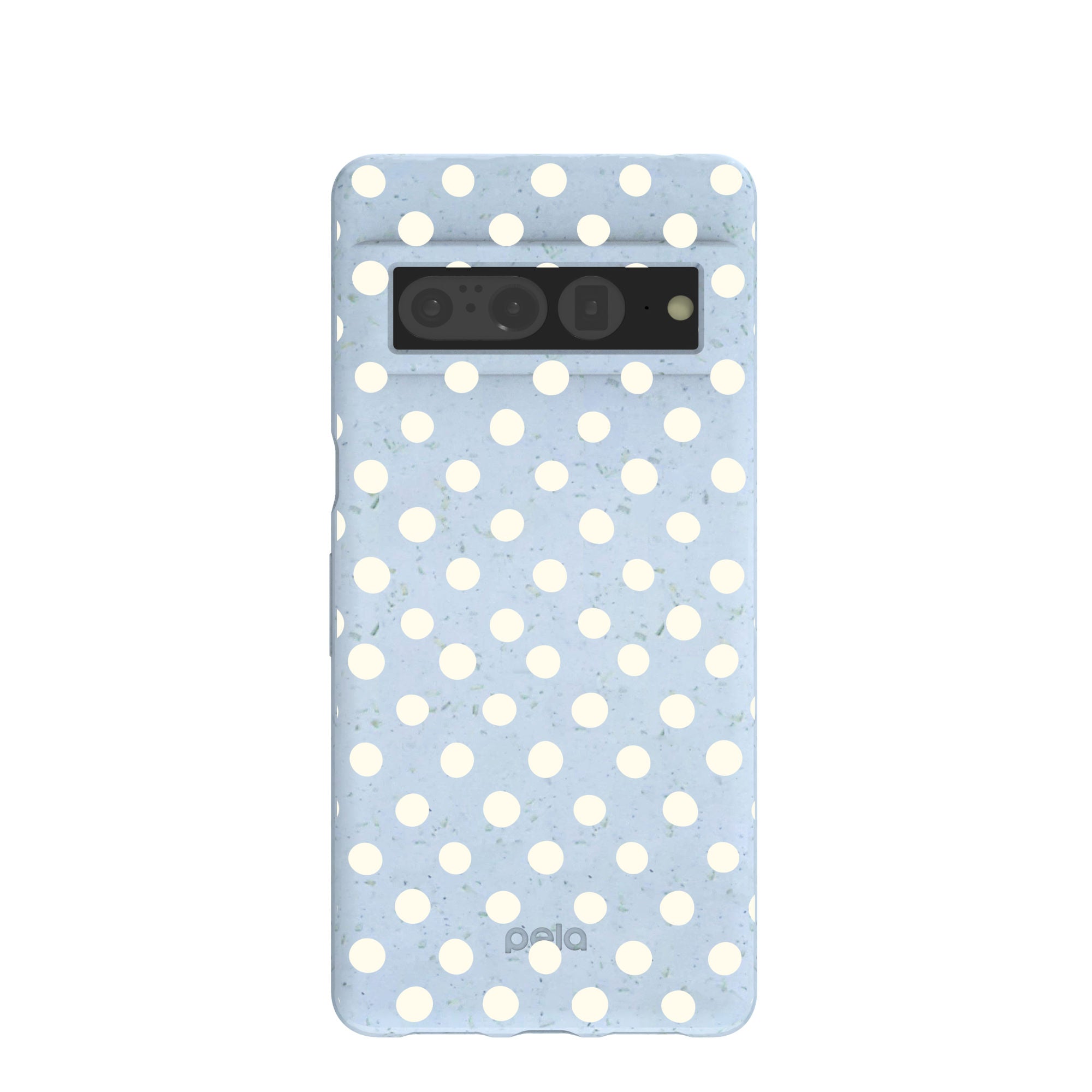 Coque Google Pixel 7 Pro à pois bleu poudre indigo - image 1
