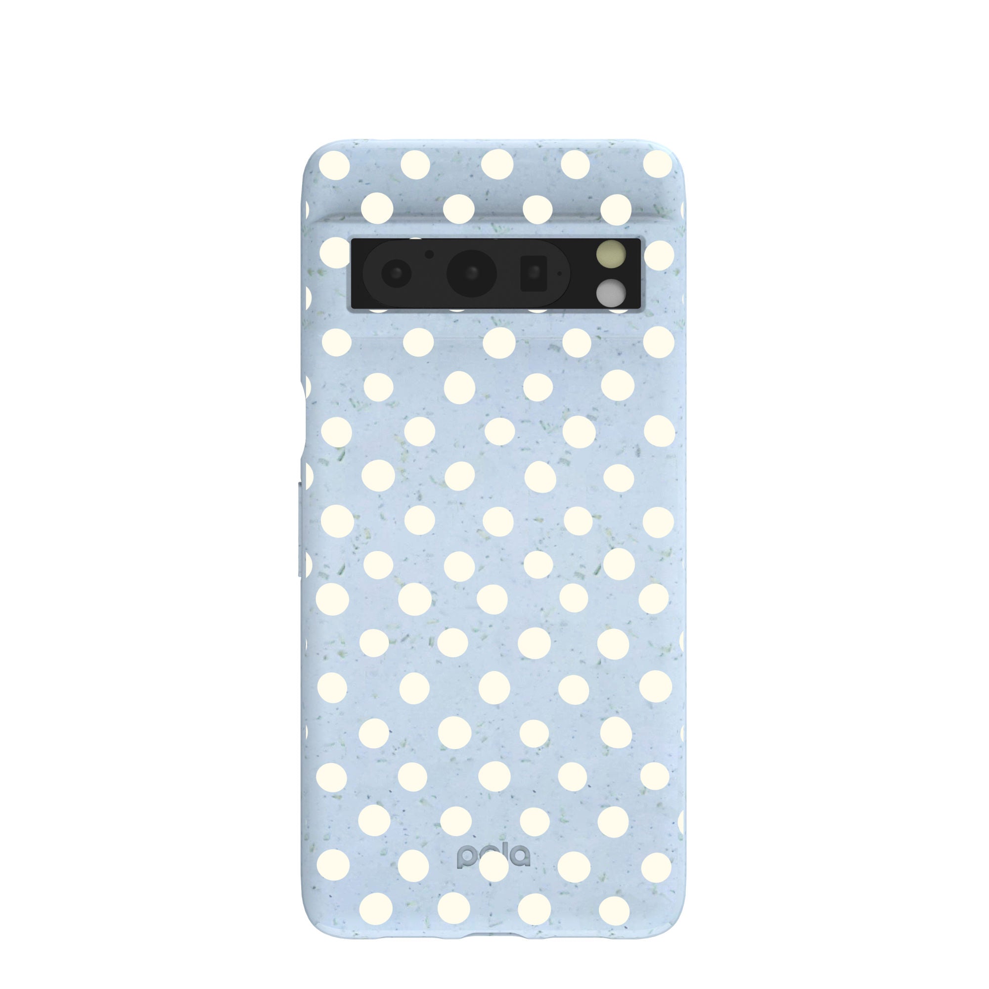 Coque Google Pixel 8 Pro à pois bleu poudre indigo - image 1