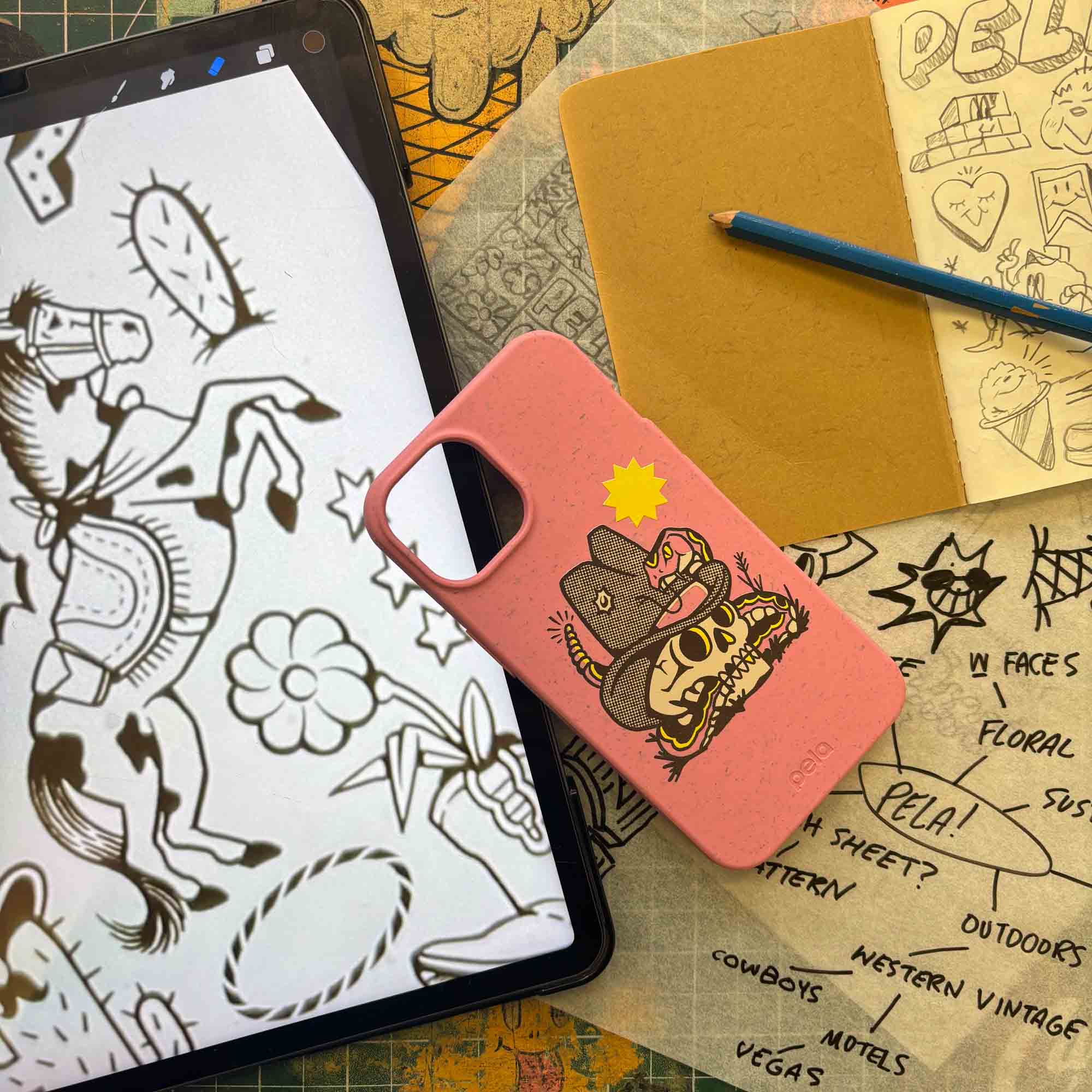 Coque iPhone 17 rose chewing-gum Snakebite - image 3