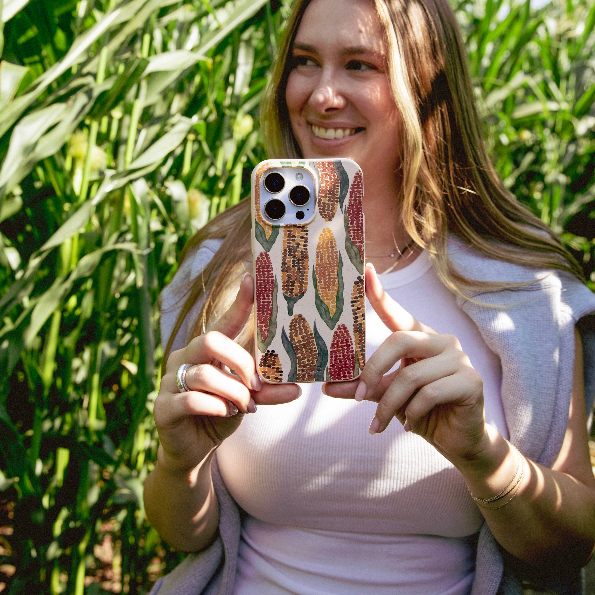 Coque iPhone 16 Seashell Cornfield - image 3