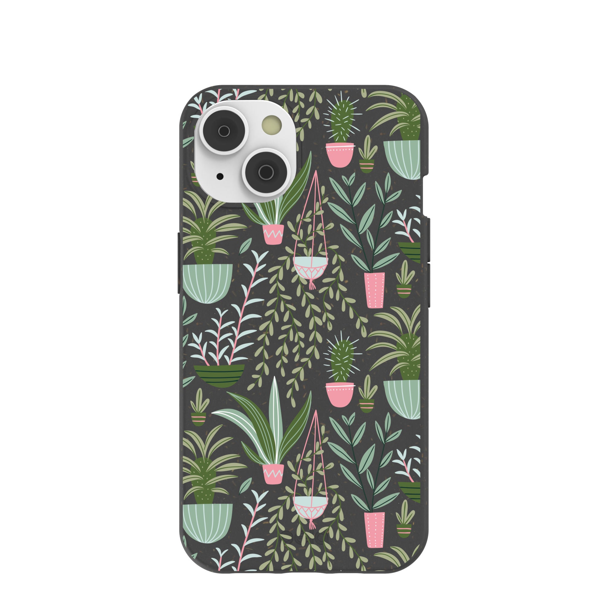 Black Indoor Garden iPhone 14/16e Case