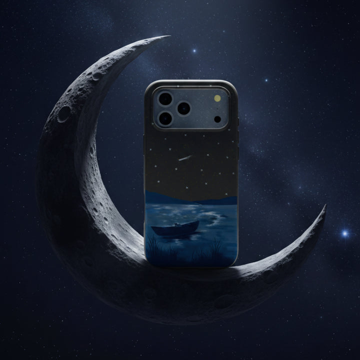 Black Moonlight Lake Google Pixel 6 Case