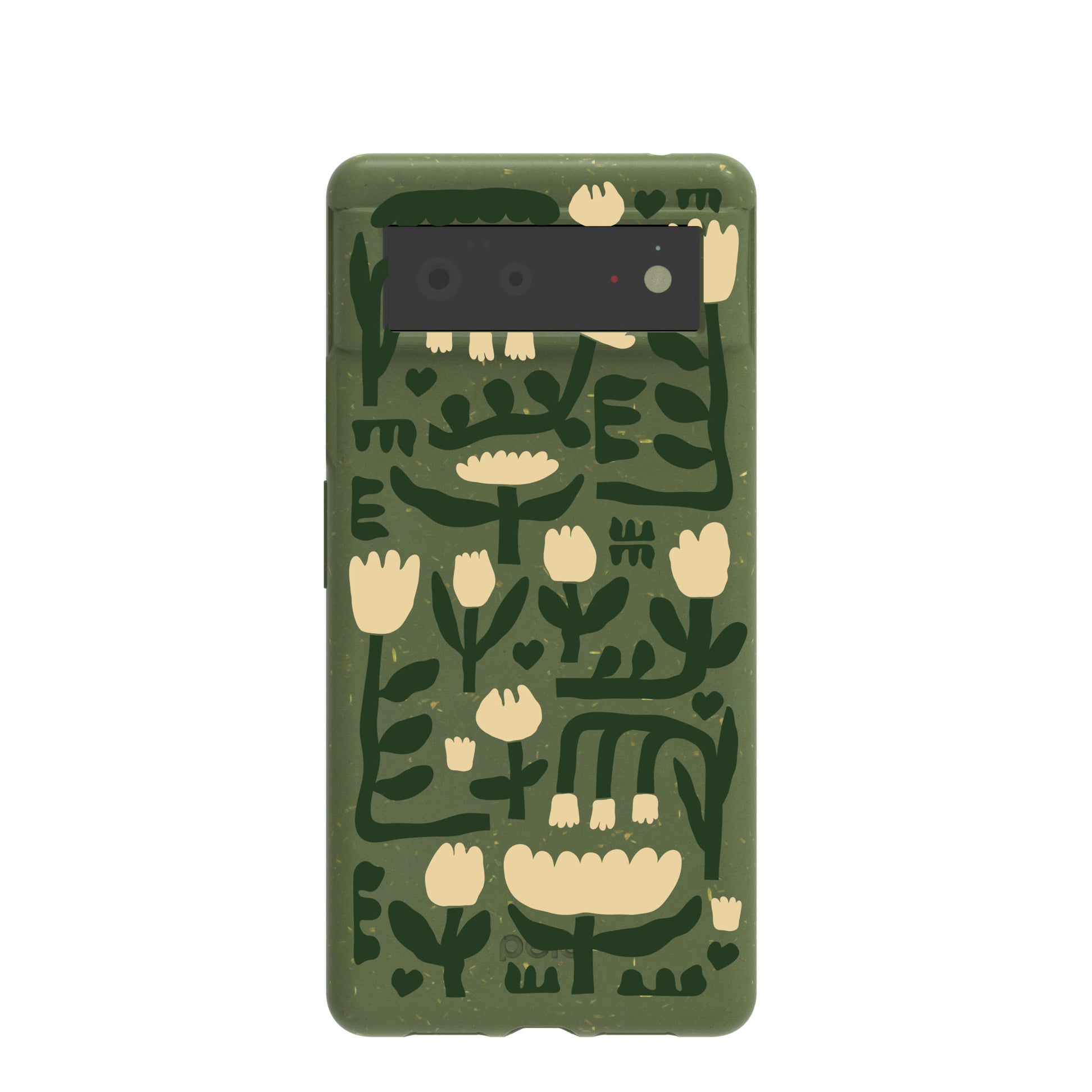 Forest Floor Abstract Tulips Google Pixel 6 Case