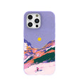 Coque iPhone 16 Pro Max Lavande Coucher de soleil alpin