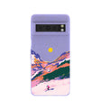 Coque Google Pixel 8 Pro Lavande Coucher de soleil alpin