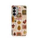 Coque Samsung Galaxy S26+ (Plus) à motif coquillages d'automne