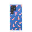 Coque Samsung Galaxy S24 Ultra avec axolotls bleus électriques