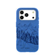Coque de ski de fond bleu électrique pour iPhone 17 Pro