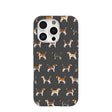 Coque Beagle Buds noire pour iPhone 16 Pro