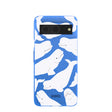 Coque Google Pixel 8 à motif Bélugas bleu électrique