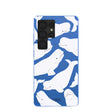 Coque Samsung Galaxy S25 Ultra Bélugas bleu électrique
