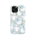 Coque pour iPhone 11 Pro à motif de Quackers bleu poudre