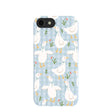 Coque pour iPhone 6/6s/7/8/SE à motif de Quackers bleu poudre