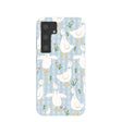 Coque Samsung Galaxy S24 à motif de Quackers bleu poudre