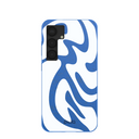 Electric Blue Blue Crush Samsung Galaxy S25 Case