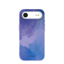 Coque iPhone Air à reflets bleu lavande