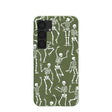 Coque Samsung Galaxy S25 « Boogie Bones » à motif de sol forestier