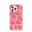Coque Bubblegum Pink Book Club pour iPhone 14 Pro