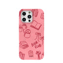 Coque Bubblegum Pink Book Club pour iPhone 16 Pro Max