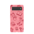 Bubblegum Pink Book Club Google Pixel 6 Case