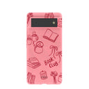 Bubblegum Pink Book Club Google Pixel 6 Case