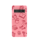 Bubblegum Pink Book Club Google Pixel 7 Pro Case