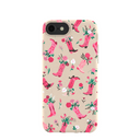Coque coquillages et fleurs pour iPhone 6/6s/7/8/SE