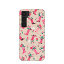 Coque Seashell Boots N Flowers pour Samsung Galaxy S25+(Plus)