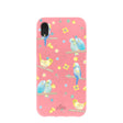 Coque iPhone XR rose bonbon Budgie Daydream