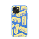 Coque iPhone 13 Mini Bleu Électrique Butter Love