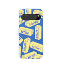 Coque Google Pixel 9/9 Pro « Butter Love » bleu électrique