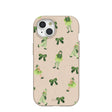 Coque iPhone 15 pour enfants avec motif coquillage et chou