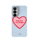 Powder Blue Call Me Samsung Galaxy S26 Case