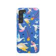 Electric Blue Calm Ascent Samsung Galaxy S23+(Plus) Case
