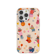 Coque iPhone 14 Pro Max Motif Clowns et Chats Coquillages