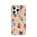 Seashell Cat Clowns iPhone 16 Pro Case