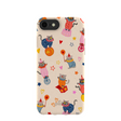 Coque pour iPhone 6/6s/7/8/SE Motif coquillages et clowns