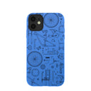 Coque bleu électrique pour iPhone 11