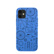 Coque bleu électrique pour iPhone 12 Mini