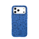 Coque bleu électrique pour iPhone 17 Pro Max