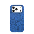 Coque bleu électrique pour iPhone 17 Pro