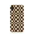 London Fog Chestnut Checkers iPhone XR Case