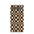 Coque pour Google Pixel 6a à motif London Fog Chestnut Checkers